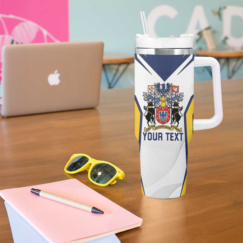 Personalized Azores Portugal Tumbler With Handle Sporty Style - Wonder Print Shop