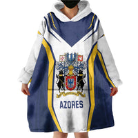 Personalized Azores Portugal Wearable Blanket Hoodie Sporty Style - Wonder Print Shop