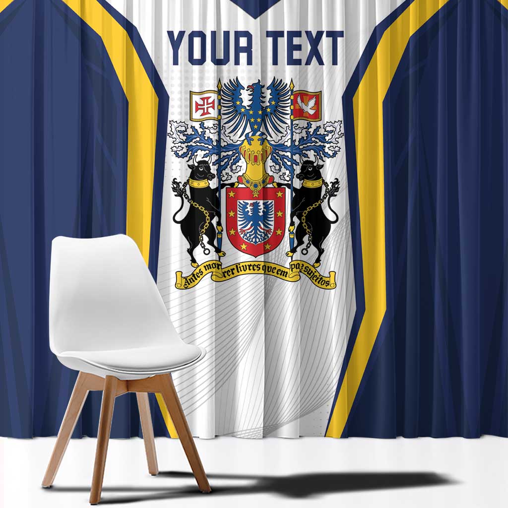 Personalized Azores Portugal Window Curtain Sporty Style - Wonder Print Shop