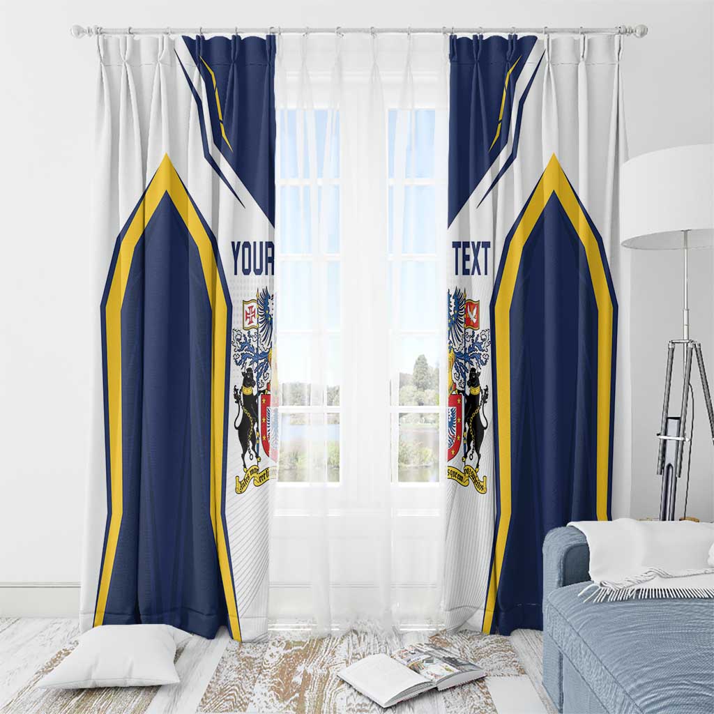 Personalized Azores Portugal Window Curtain Sporty Style - Wonder Print Shop