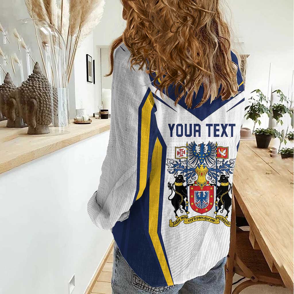 Personalized Azores Portugal Women Casual Shirt Sporty Style - Wonder Print Shop