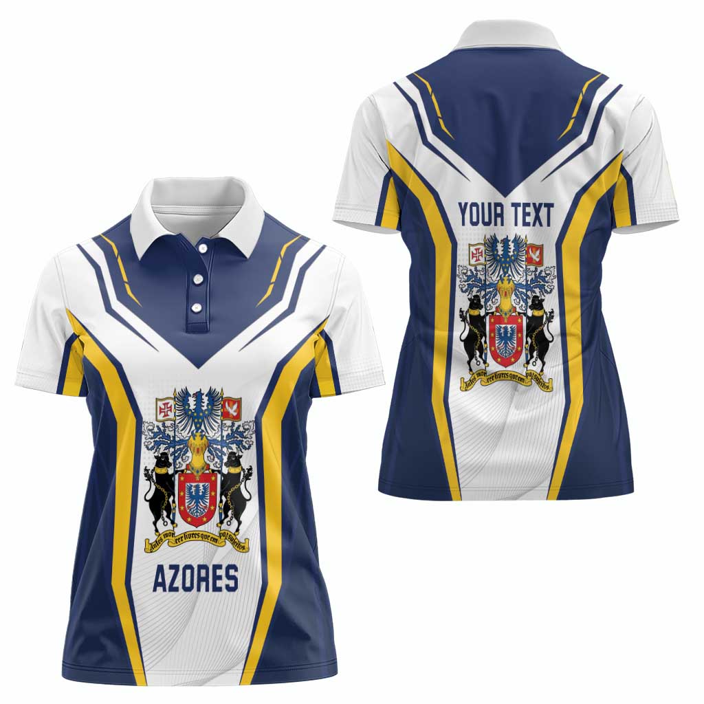 Personalized Azores Portugal Women Polo Shirt Sporty Style - Wonder Print Shop