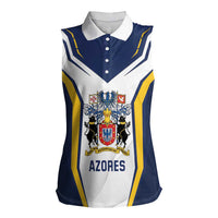 Personalized Azores Portugal Women Sleeveless Polo Shirt Sporty Style - Wonder Print Shop