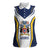 Personalized Azores Portugal Women Sleeveless Polo Shirt Sporty Style - Wonder Print Shop