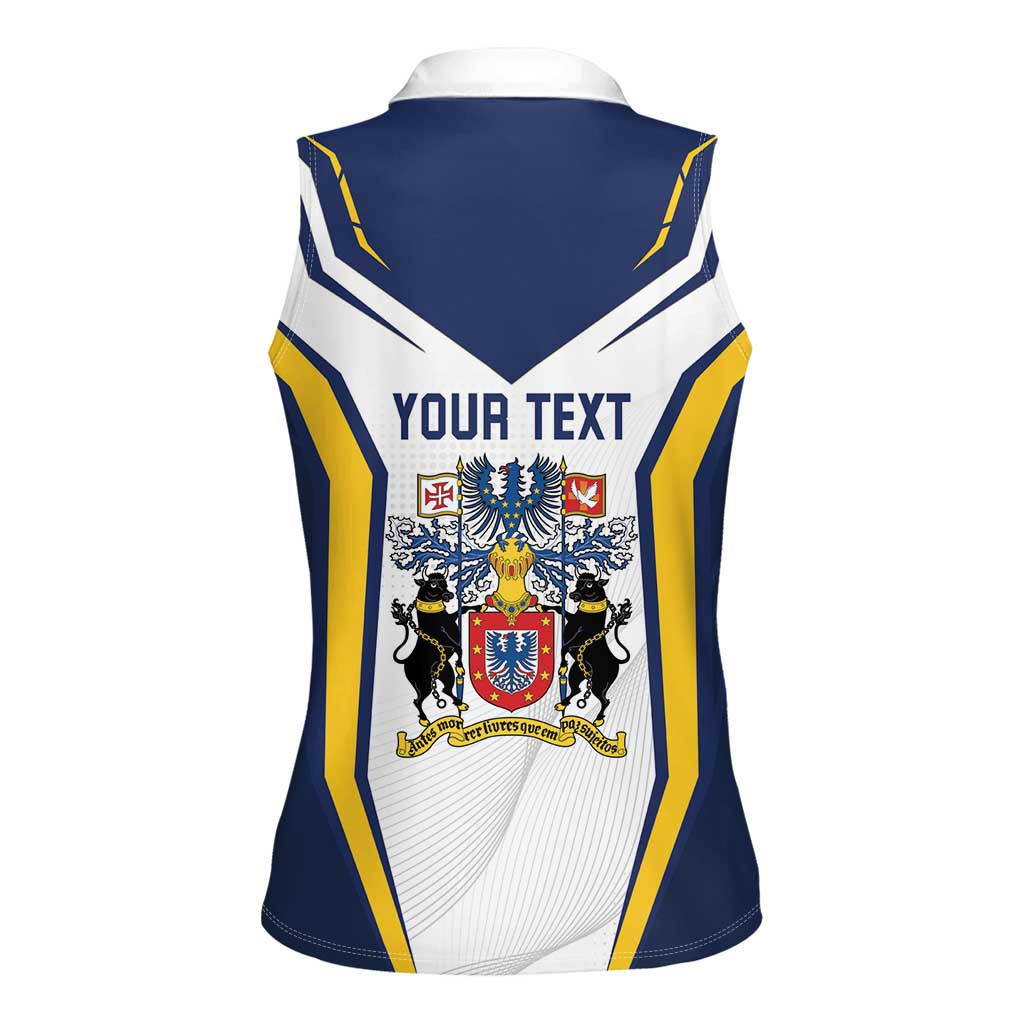 Personalized Azores Portugal Women Sleeveless Polo Shirt Sporty Style - Wonder Print Shop