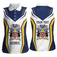 Personalized Azores Portugal Women Sleeveless Polo Shirt Sporty Style - Wonder Print Shop