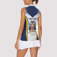 Personalized Azores Portugal Women Sleeveless Polo Shirt Sporty Style - Wonder Print Shop