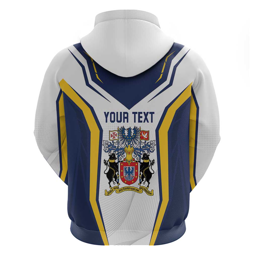 Personalized Azores Portugal Zip Hoodie Sporty Style - Wonder Print Shop