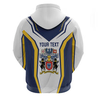 Personalized Azores Portugal Zip Hoodie Sporty Style - Wonder Print Shop