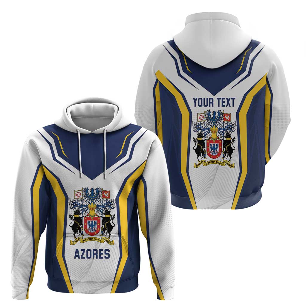 Personalized Azores Portugal Zip Hoodie Sporty Style - Wonder Print Shop