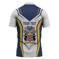 Personalized Azores Portugal Zipper Polo Shirt Sporty Style - Wonder Print Shop