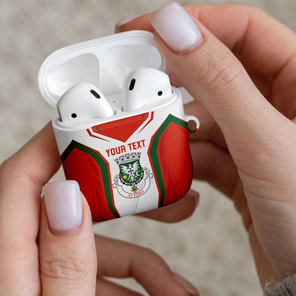 Personalized Aveiro Portugal AirPods Case Sporty Style - Wonder Print Shop