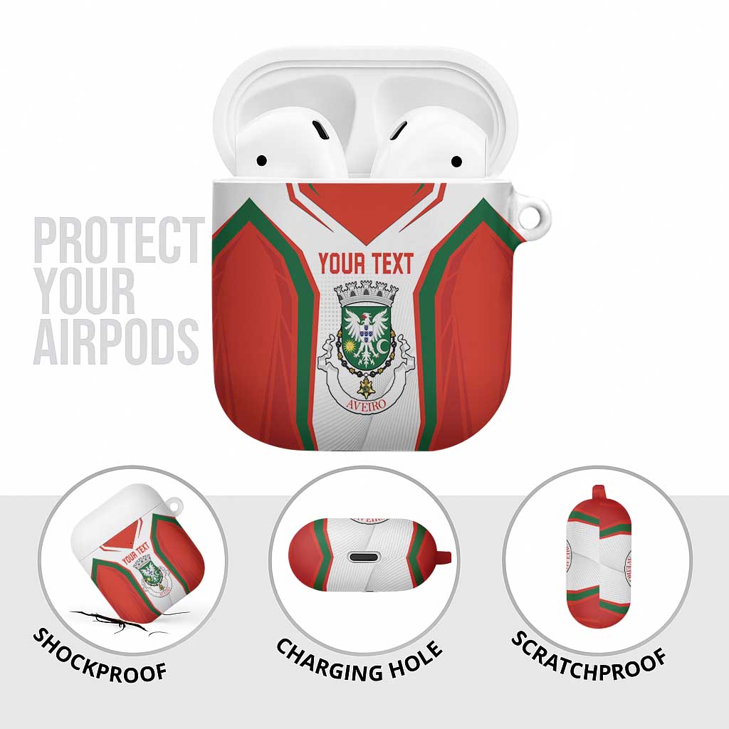 Personalized Aveiro Portugal AirPods Case Sporty Style - Wonder Print Shop