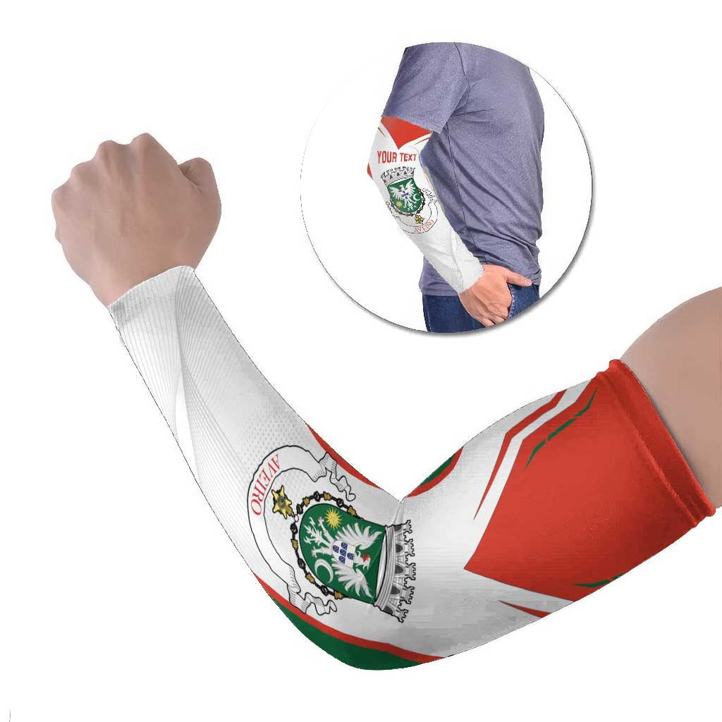 Personalized Aveiro Portugal Arm Sleeves Sporty Style - Wonder Print Shop