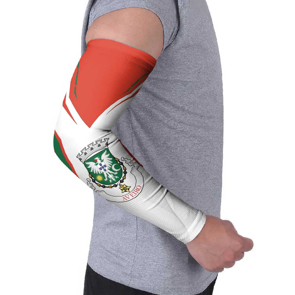 Personalized Aveiro Portugal Arm Sleeves Sporty Style - Wonder Print Shop
