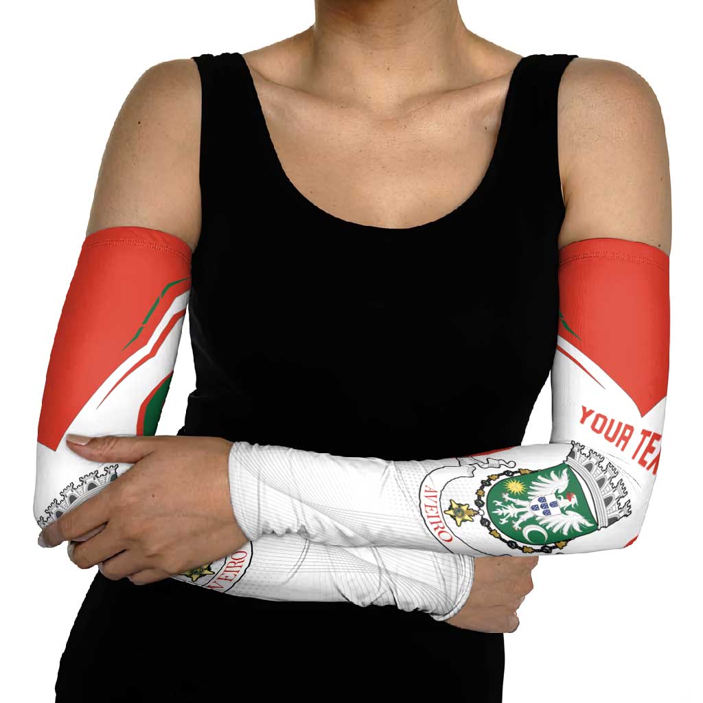 Personalized Aveiro Portugal Arm Sleeves Sporty Style - Wonder Print Shop