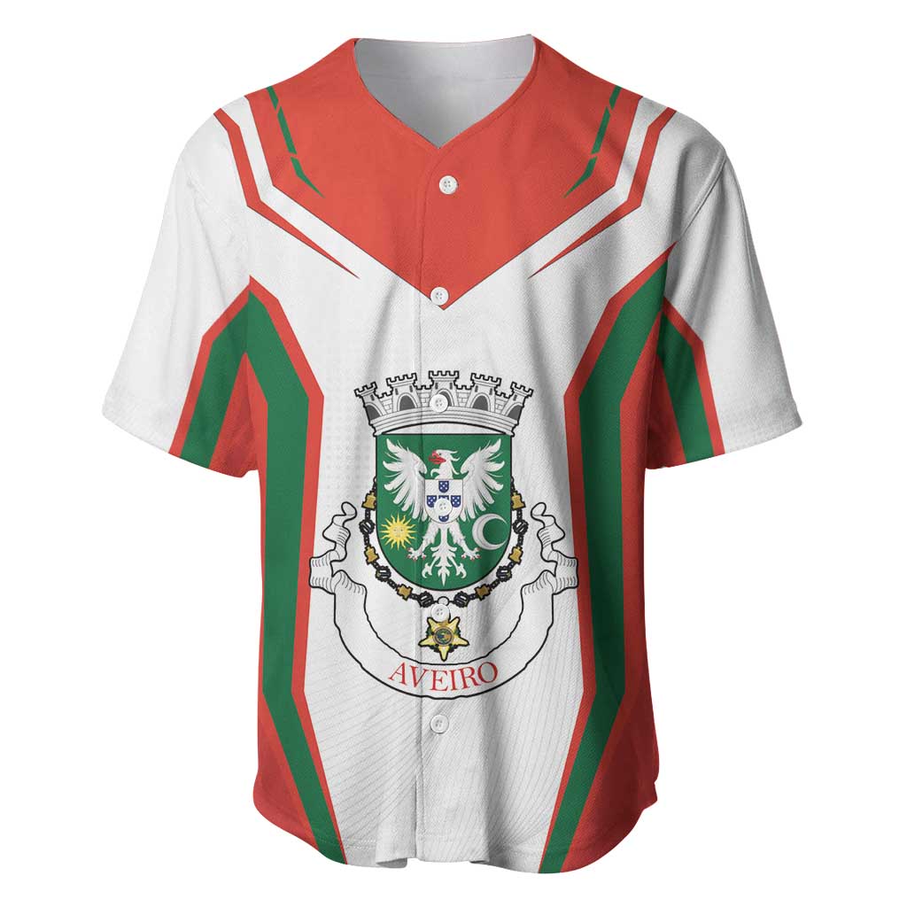 Personalized Aveiro Portugal Baseball Jersey Sporty Style - Wonder Print Shop