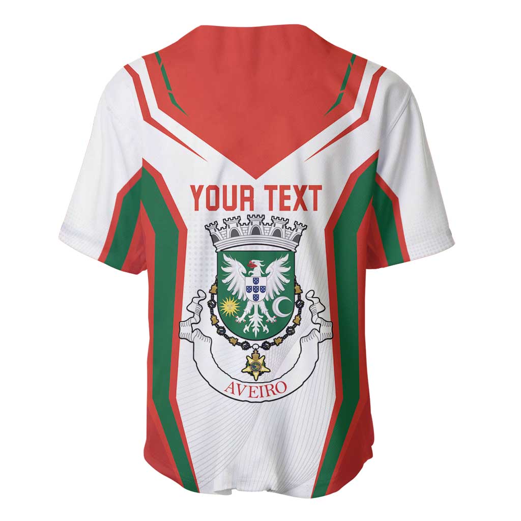 Personalized Aveiro Portugal Baseball Jersey Sporty Style - Wonder Print Shop