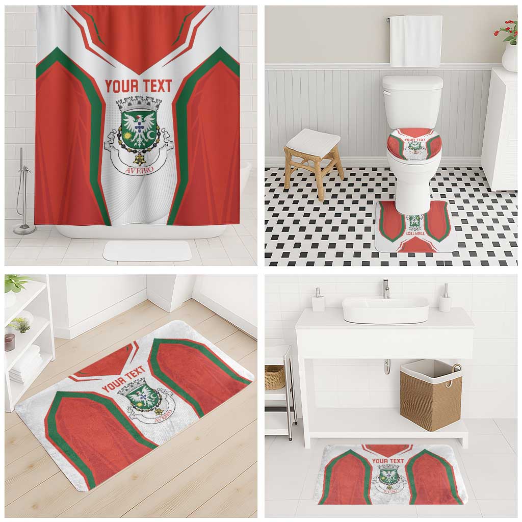 Personalized Aveiro Portugal Bathroom Set Sporty Style - Wonder Print Shop