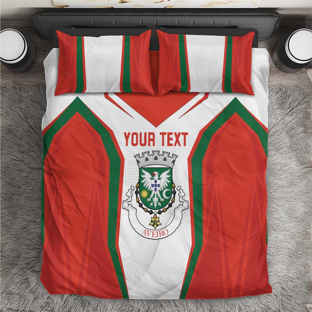 Personalized Aveiro Portugal Bedding Set Sporty Style - Wonder Print Shop
