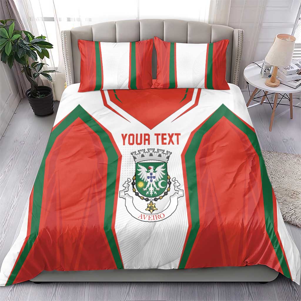 Personalized Aveiro Portugal Bedding Set Sporty Style - Wonder Print Shop