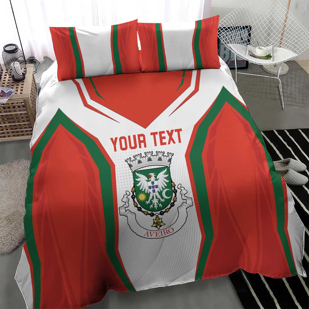 Personalized Aveiro Portugal Bedding Set Sporty Style - Wonder Print Shop