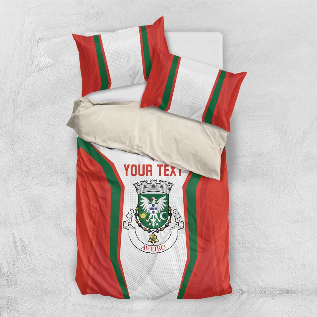 Personalized Aveiro Portugal Bedding Set Sporty Style - Wonder Print Shop