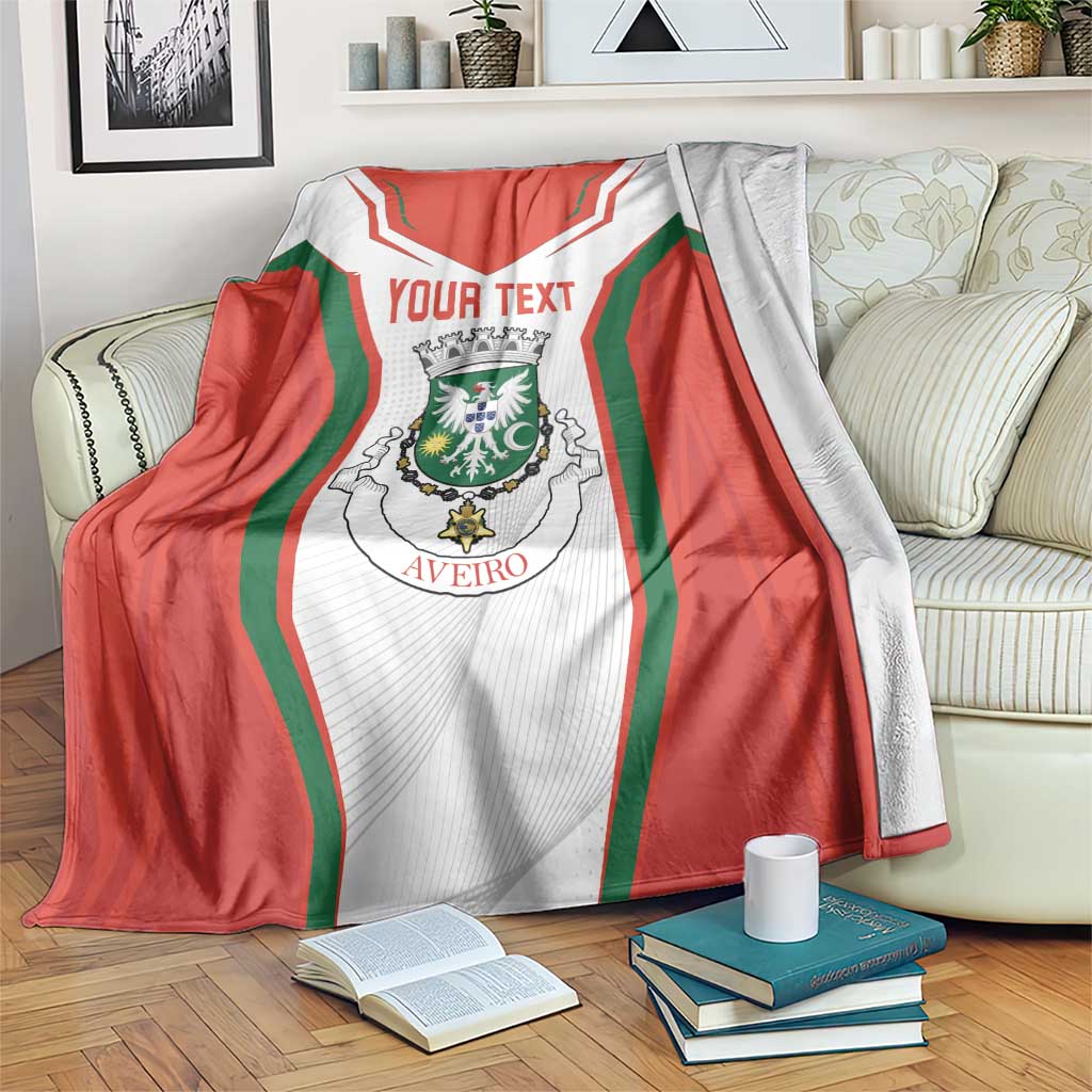 Personalized Aveiro Portugal Blanket Sporty Style - Wonder Print Shop