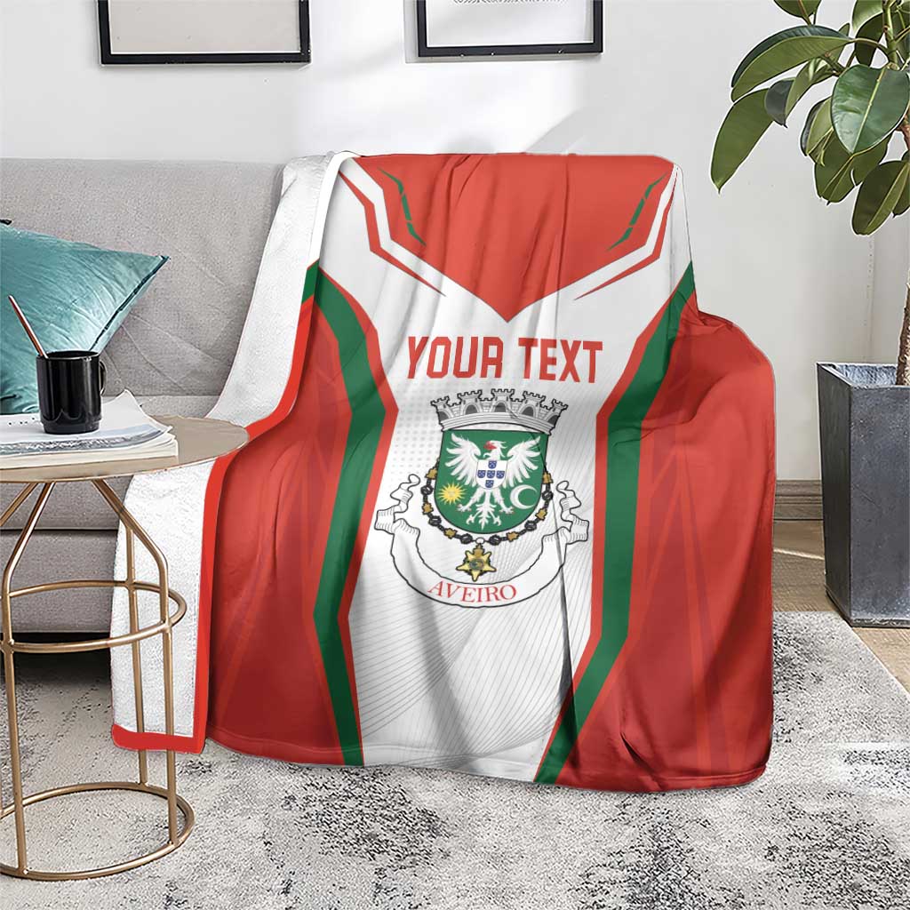 Personalized Aveiro Portugal Blanket Sporty Style - Wonder Print Shop