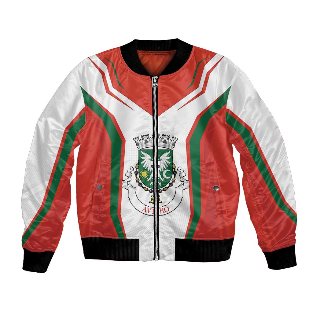 Personalized Aveiro Portugal Bomber Jacket Sporty Style - Wonder Print Shop