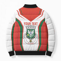 Personalized Aveiro Portugal Bomber Puffer Jacket Sporty Style - Wonder Print Shop
