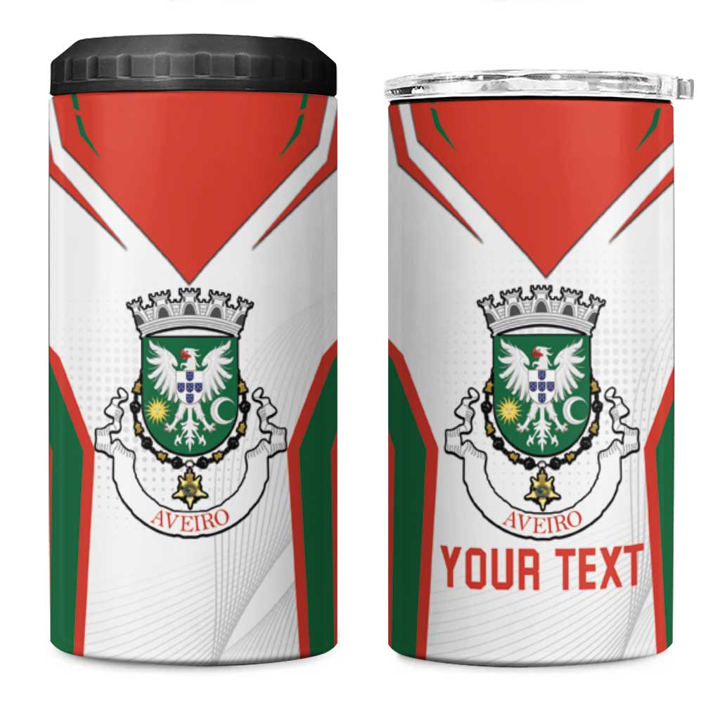 Personalized Aveiro Portugal 4 in 1 Can Cooler Tumbler Sporty Style - Wonder Print Shop