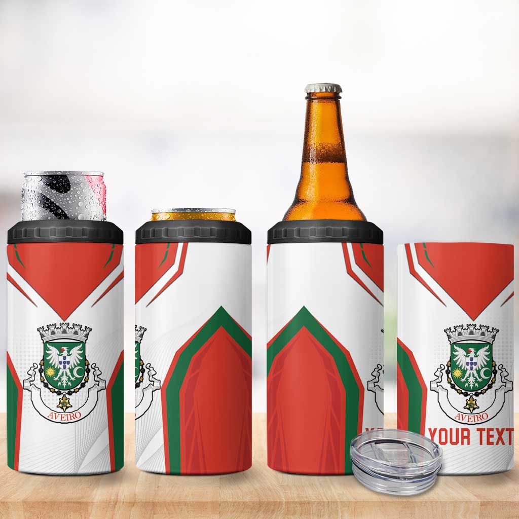 Personalized Aveiro Portugal 4 in 1 Can Cooler Tumbler Sporty Style - Wonder Print Shop