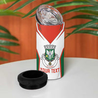 Personalized Aveiro Portugal 4 in 1 Can Cooler Tumbler Sporty Style - Wonder Print Shop