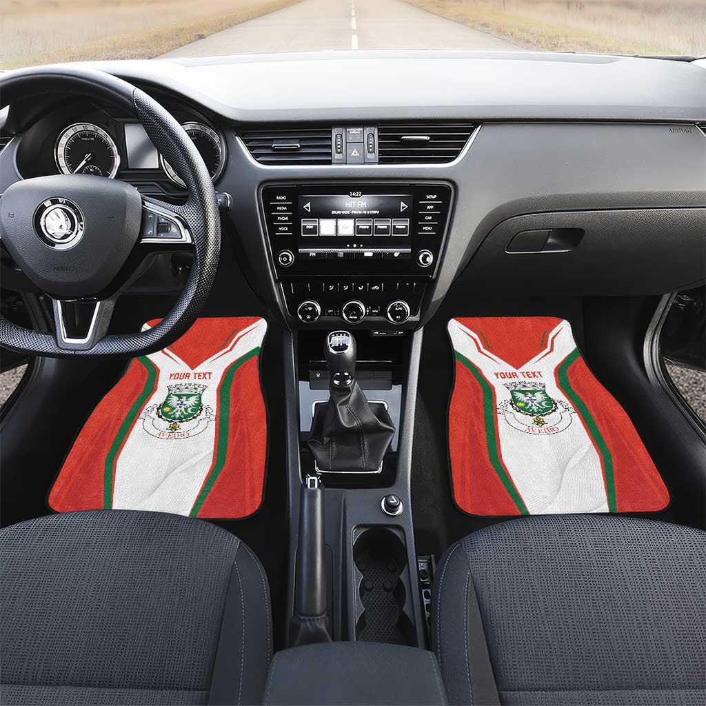 Personalized Aveiro Portugal Car Mats Sporty Style - Wonder Print Shop