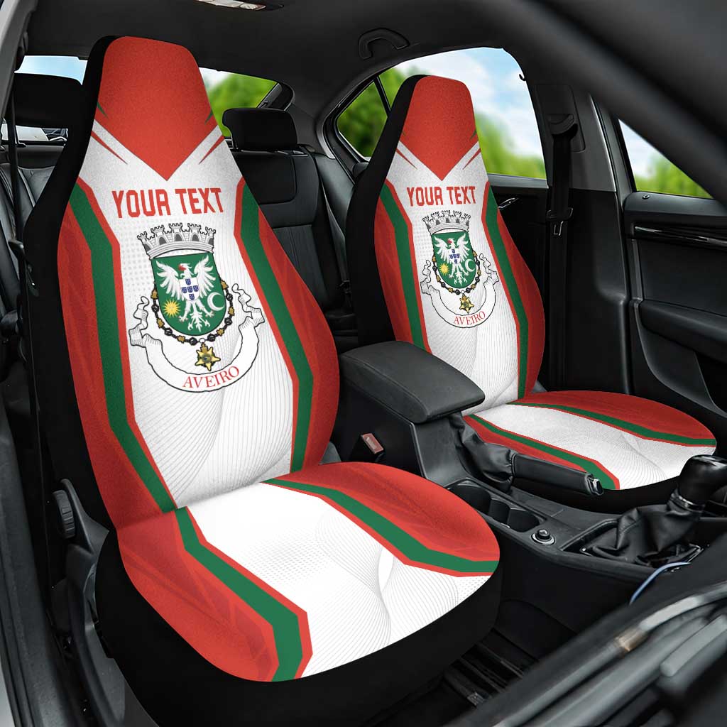 Personalized Aveiro Portugal Car Seat Cover Sporty Style - Wonder Print Shop