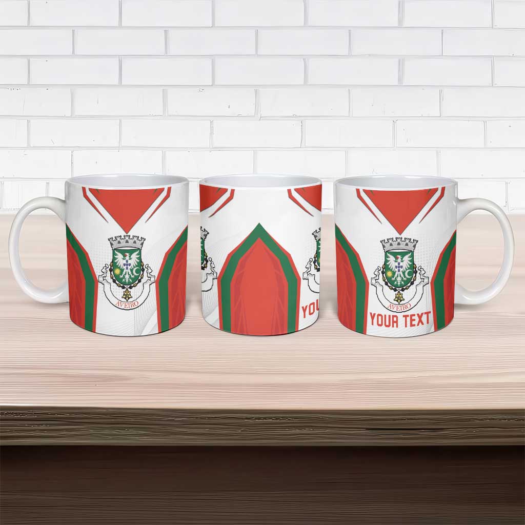 Personalized Aveiro Portugal Ceramic Mug Sporty Style - Wonder Print Shop