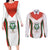 Personalized Aveiro Portugal Couples Matching Long Sleeve Bodycon Dress and Long Sleeve Button Shirt Sporty Style - Wonder Print Shop