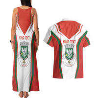 Personalized Aveiro Portugal Couples Matching Tank Maxi Dress and Hawaiian Shirt Sporty Style - Wonder Print Shop