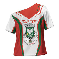 Personalized Aveiro Portugal Cross Shoulder Shirt Sporty Style - Wonder Print Shop