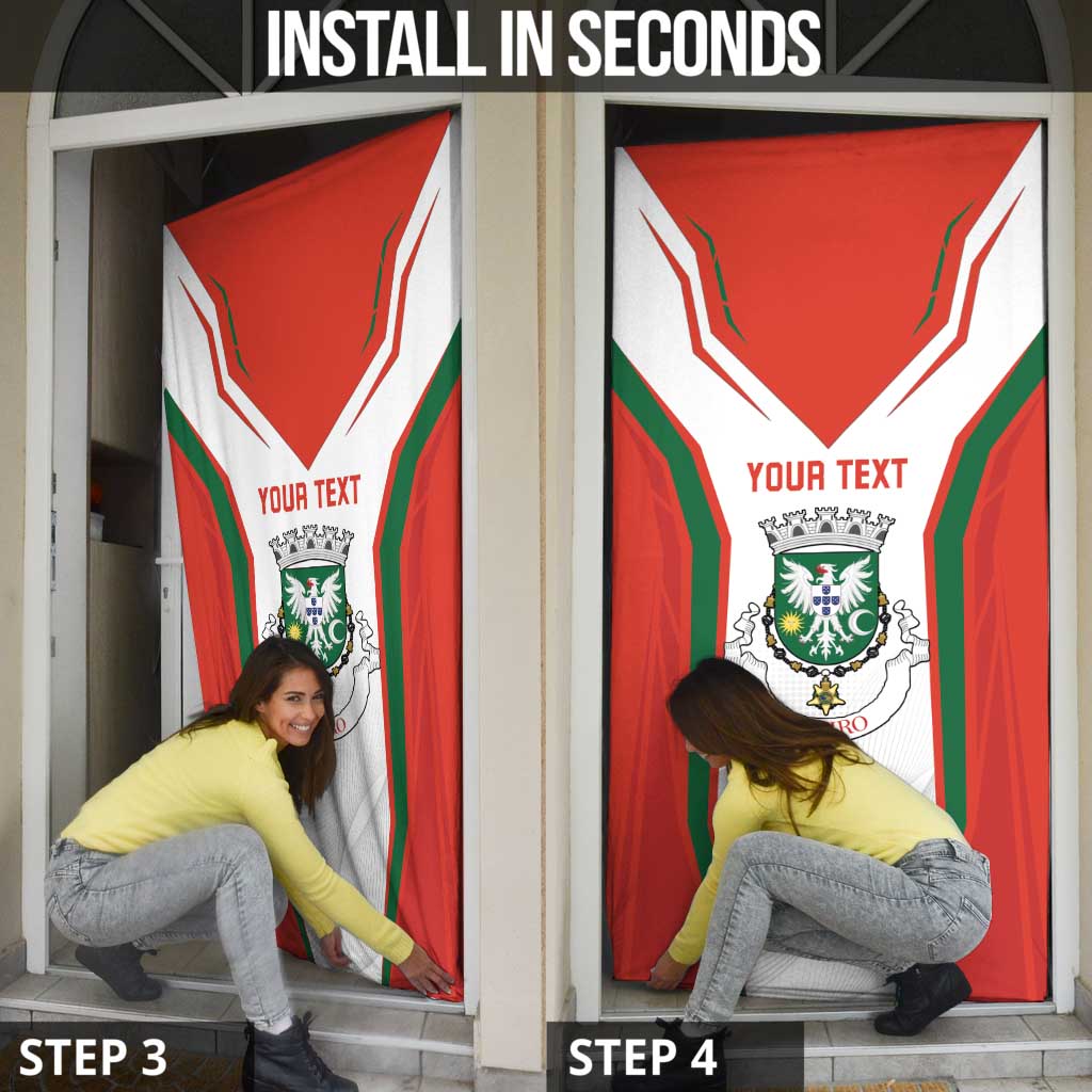 Personalized Aveiro Portugal Door Cover Sporty Style - Wonder Print Shop