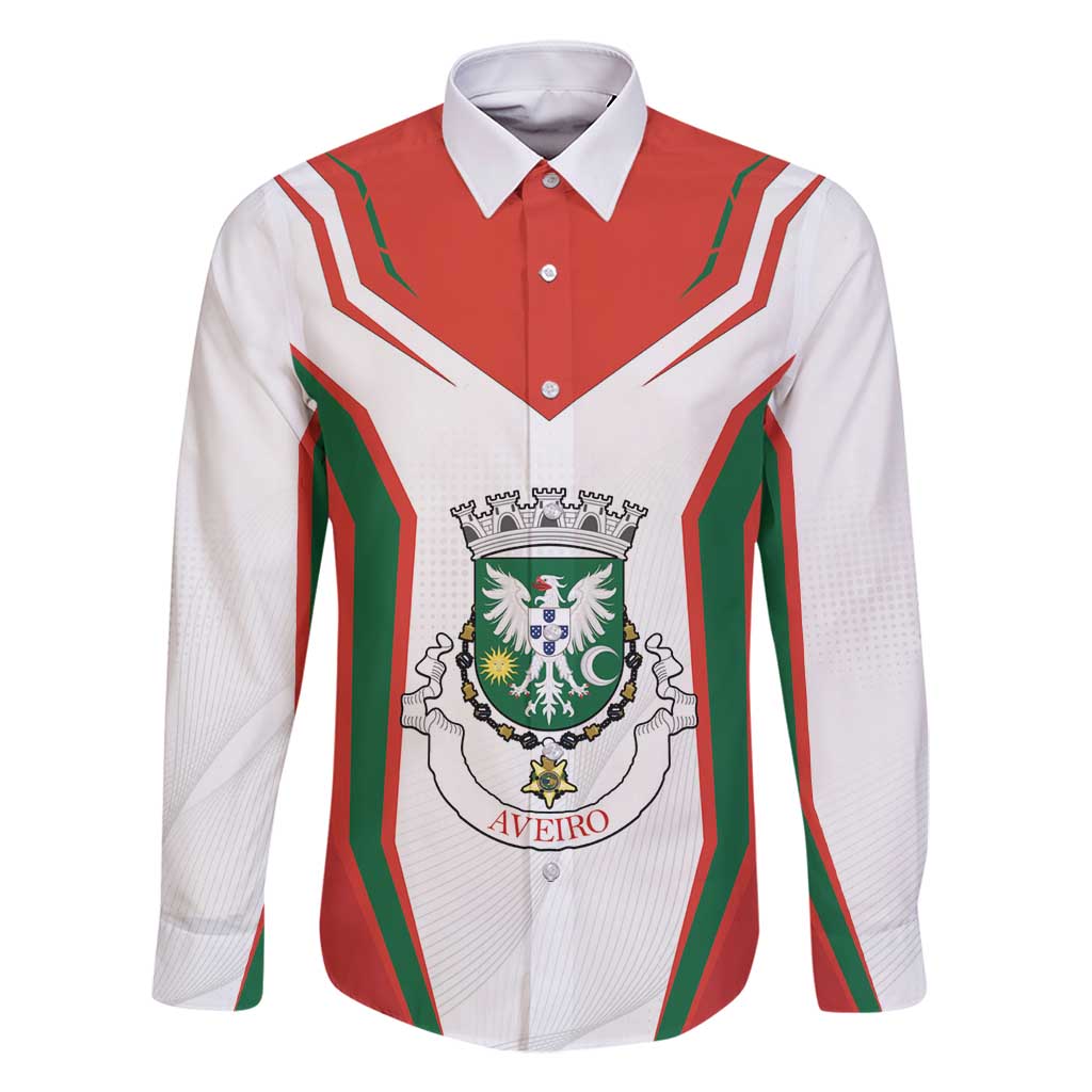 Personalized Aveiro Portugal Family Matching Long Sleeve Bodycon Dress and Hawaiian Shirt Sporty Style - Wonder Print Shop