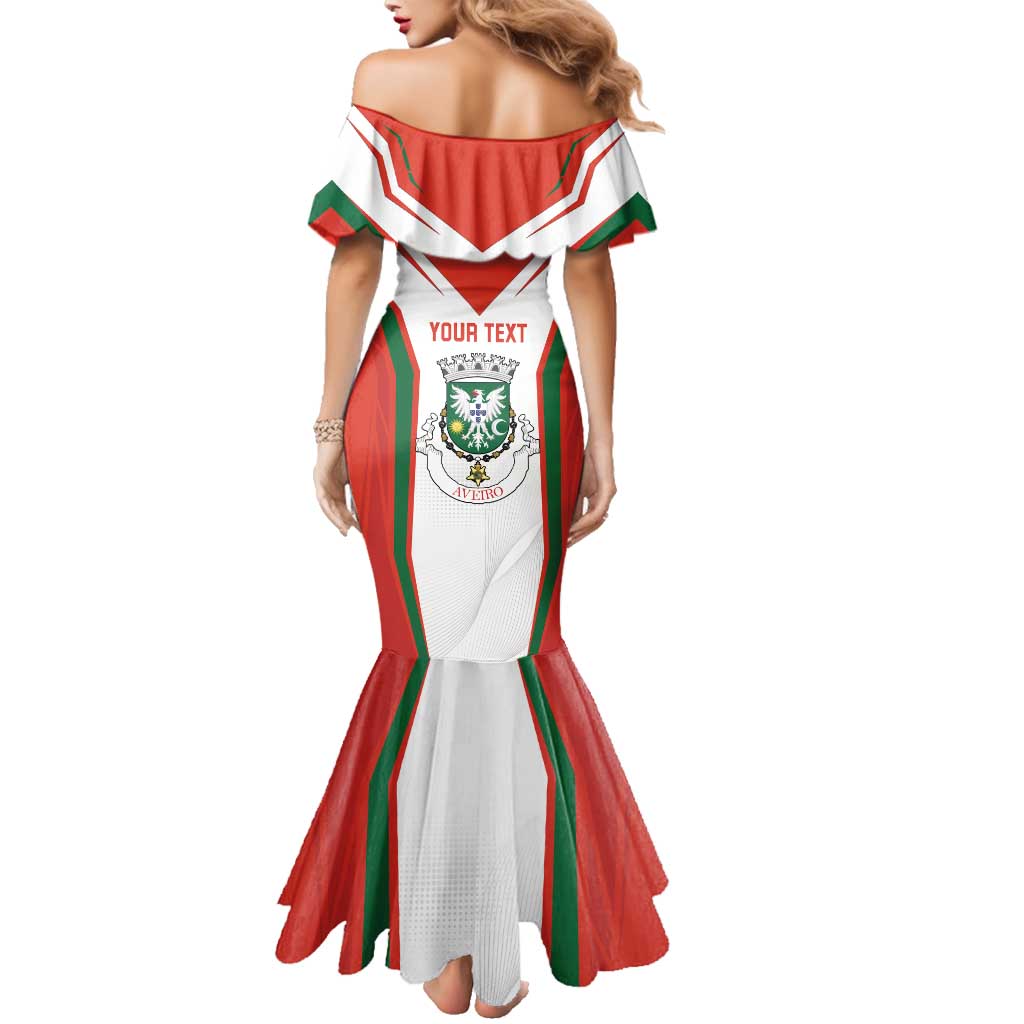 Personalized Aveiro Portugal Family Matching Mermaid Dress and Hawaiian Shirt Sporty Style - Wonder Print Shop