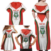 Personalized Aveiro Portugal Family Matching Off Shoulder Maxi Dress and Hawaiian Shirt Sporty Style - Wonder Print Shop