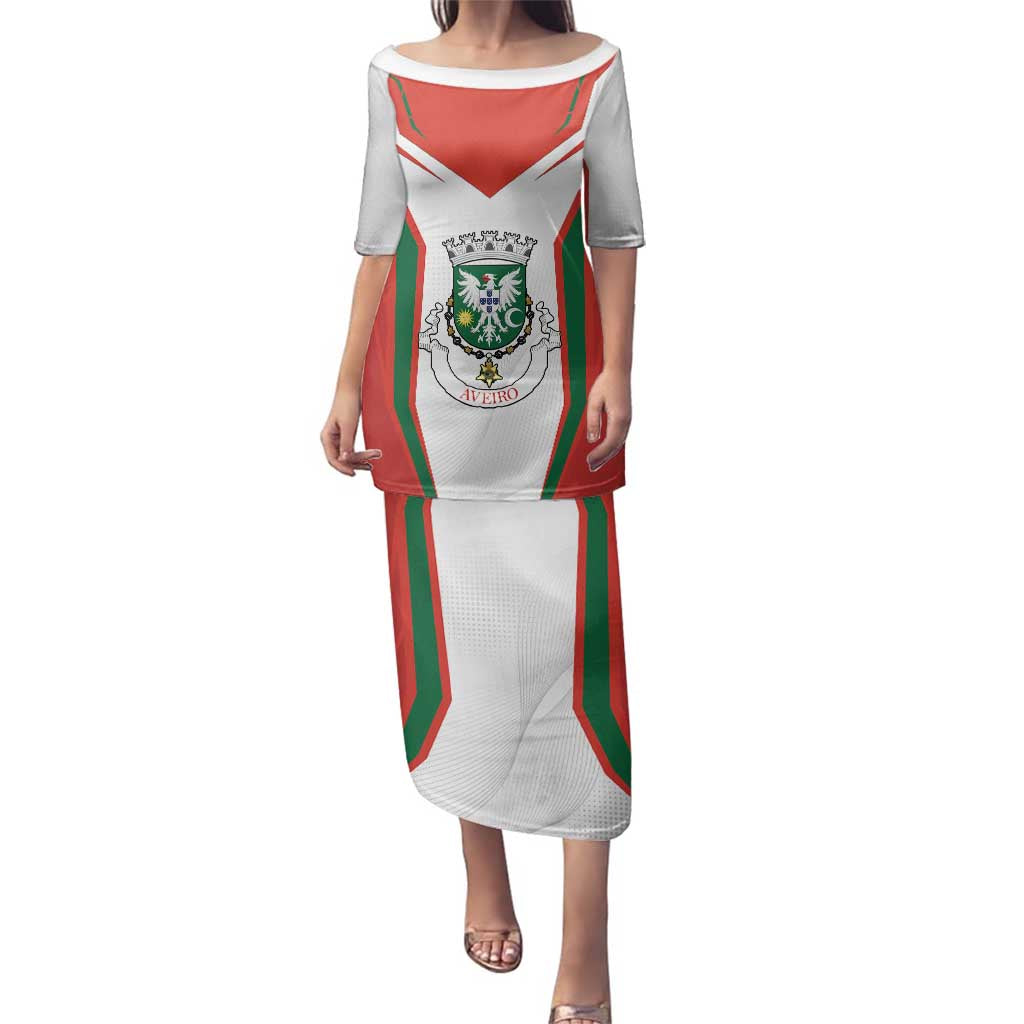 Personalized Aveiro Portugal Family Matching Puletasi and Hawaiian Shirt Sporty Style - Wonder Print Shop