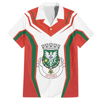 Personalized Aveiro Portugal Family Matching Short Sleeve Bodycon Dress and Hawaiian Shirt Sporty Style - Wonder Print Shop