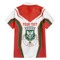 Personalized Aveiro Portugal Family Matching Short Sleeve Bodycon Dress and Hawaiian Shirt Sporty Style - Wonder Print Shop