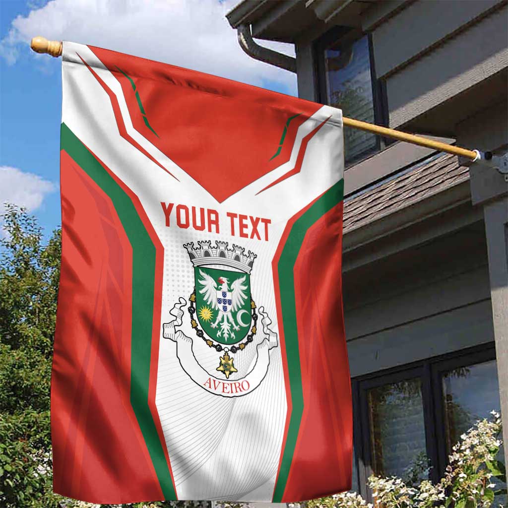 Personalized Aveiro Portugal Garden Flag Sporty Style - Wonder Print Shop