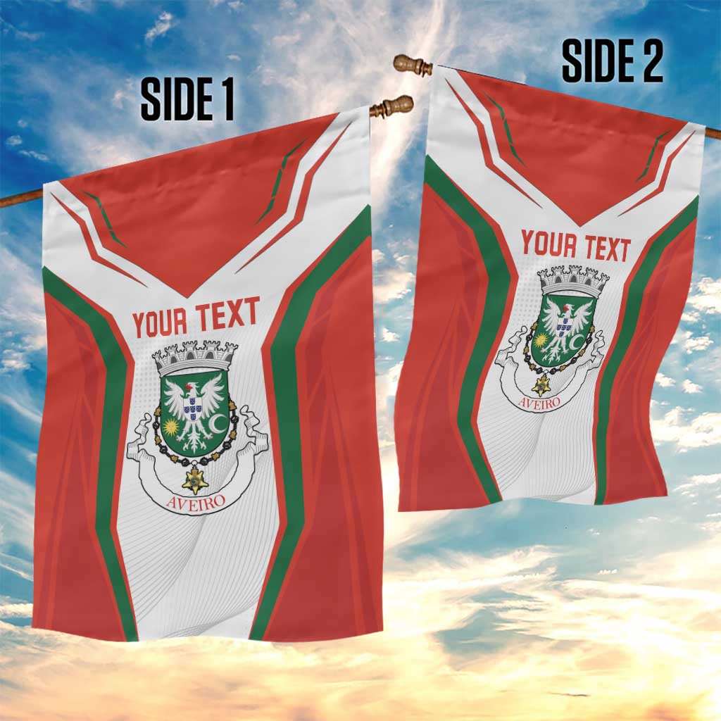 Personalized Aveiro Portugal Garden Flag Sporty Style - Wonder Print Shop