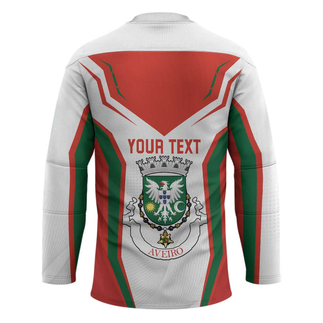 Personalized Aveiro Portugal Hockey Jersey Sporty Style - Wonder Print Shop
